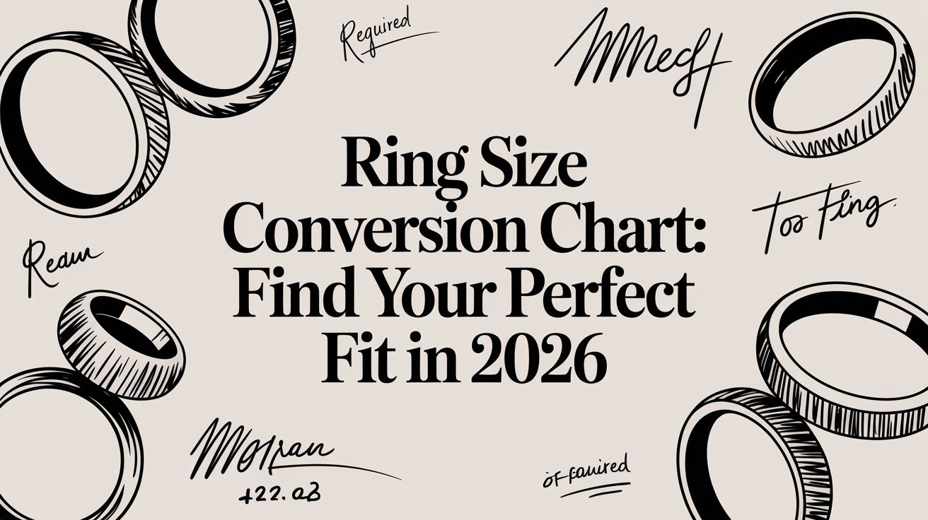 How to measure your ring size