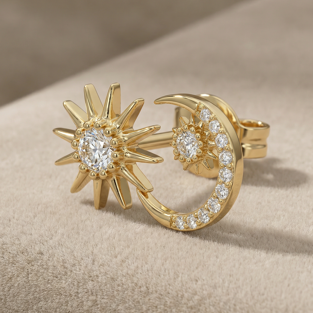 Harmony Earrings-Gold