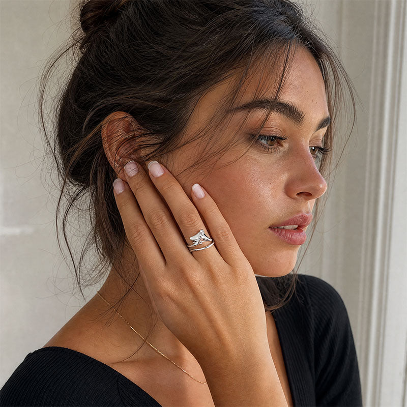 Manta Ray Ring