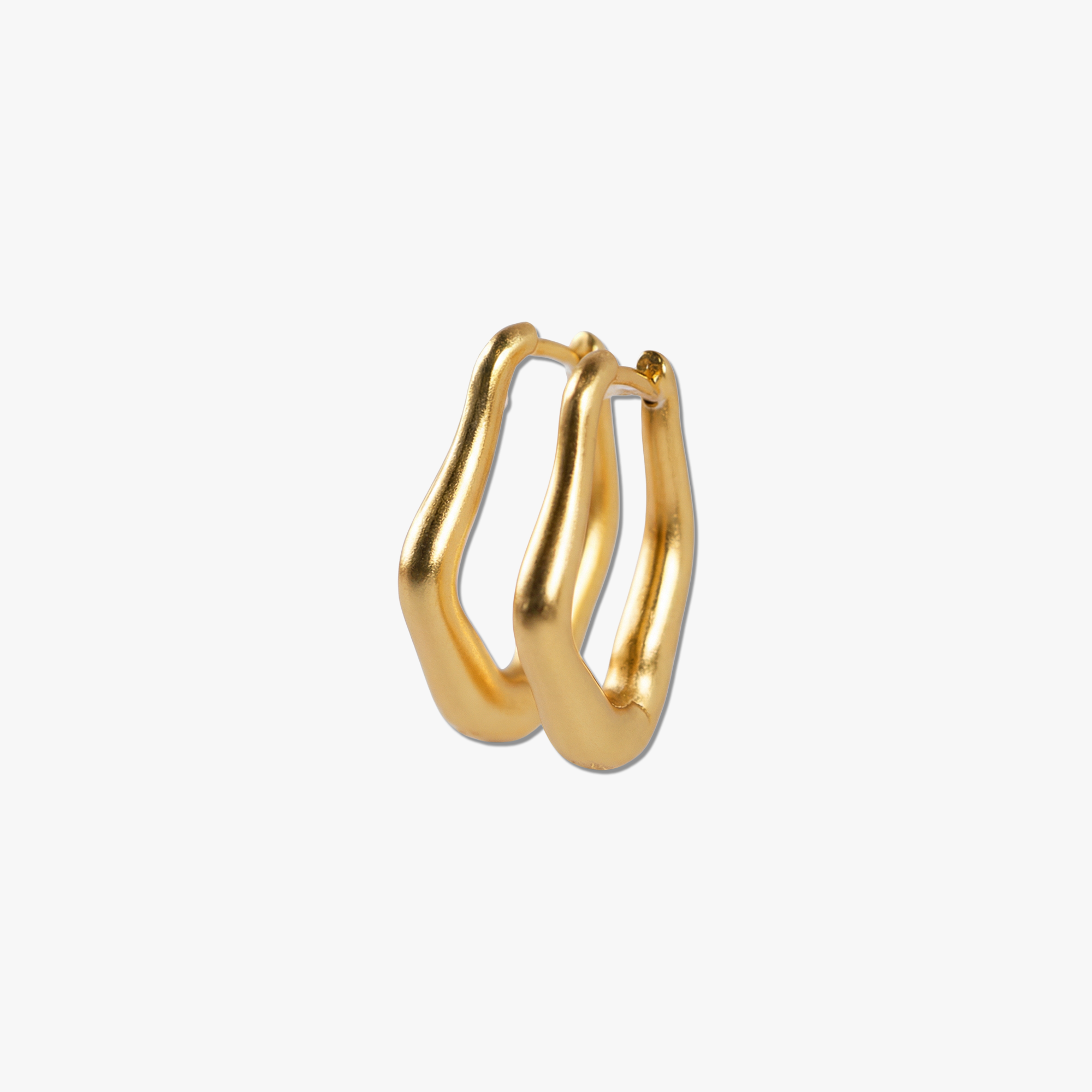 Sienna Wavy Hoops