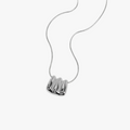 Silver Ripple Necklace