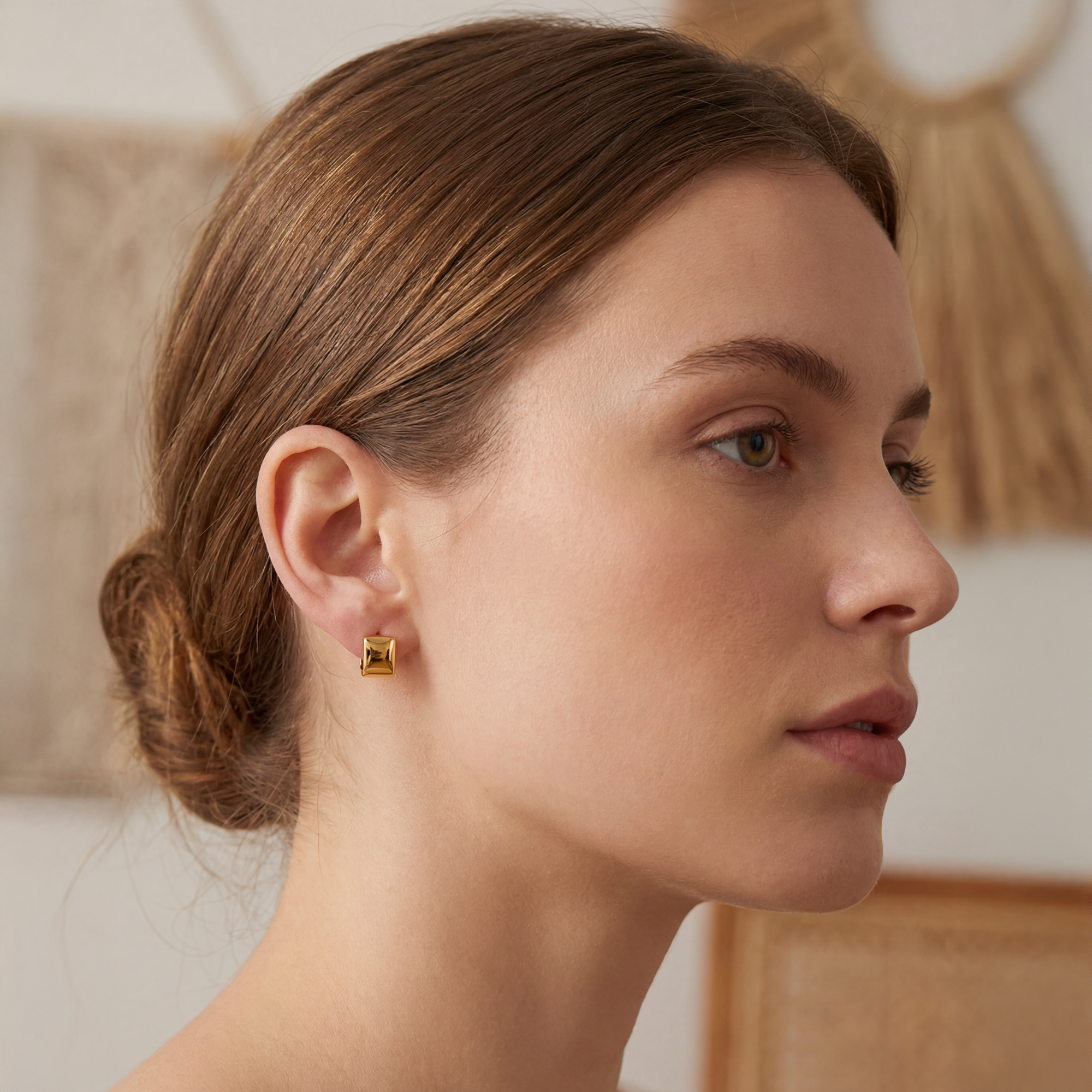 Ren Square Earrings