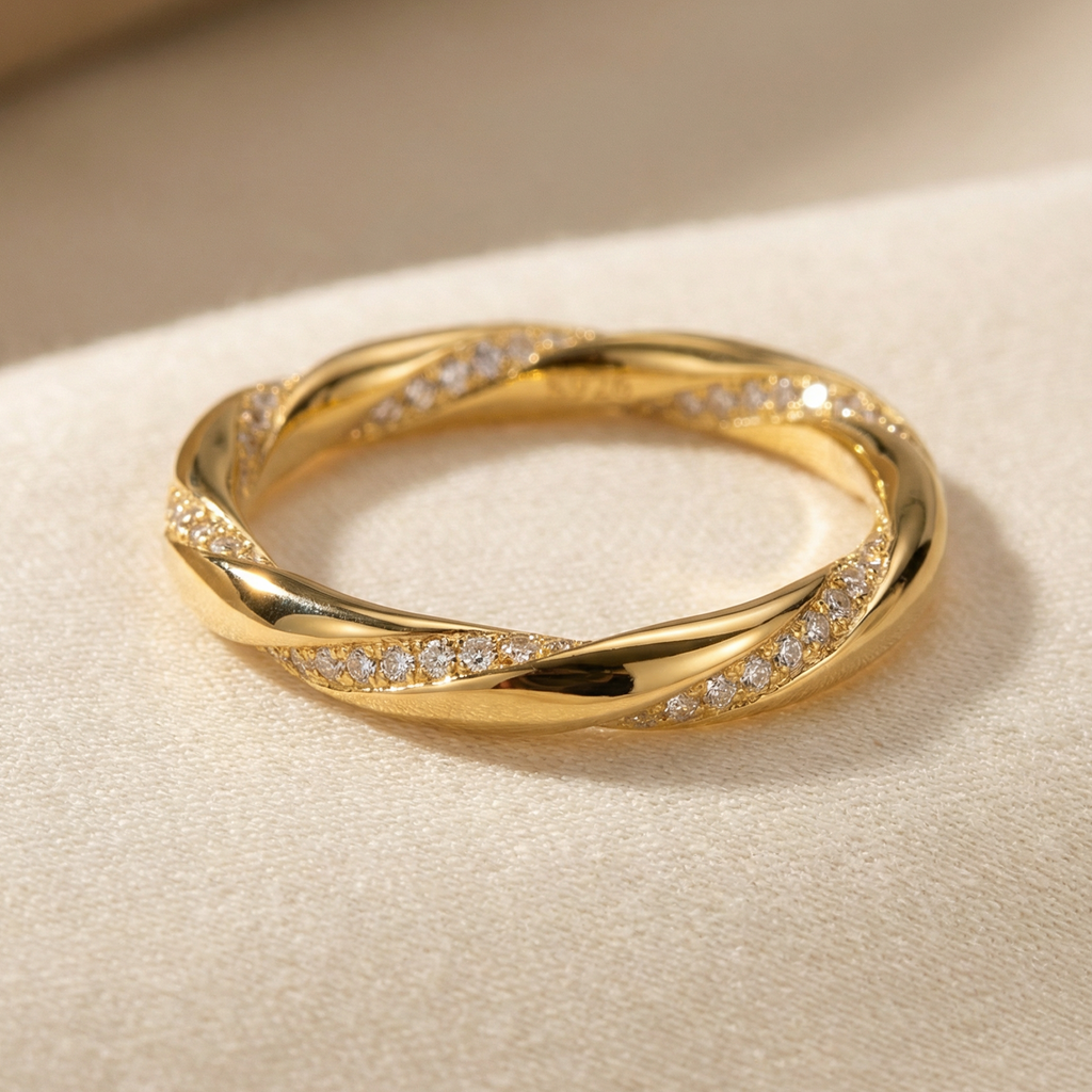 Venus Twisted Ring