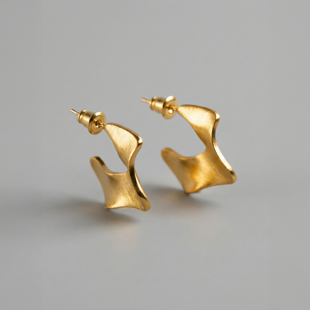 Willow Earrings-Gold