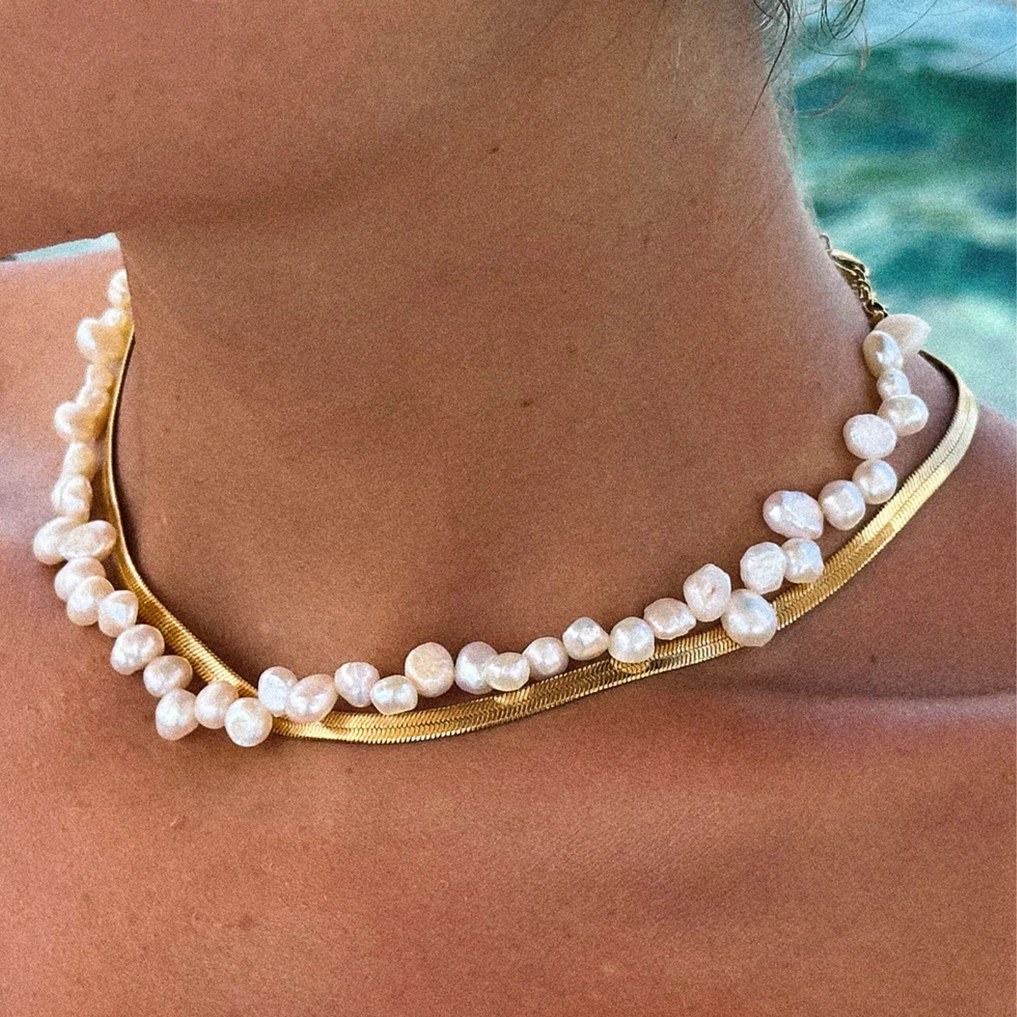 Elyse Pearls - Necklace